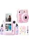 Clear Case For Fujifilm Mini 12 Instant Camera, Hard PC Cover with Adjustable St