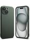 iPhone 15 Plus Case Cover| Onyx Series | Dark Green