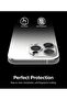 iPhone 15 Plus / 15 | Camera Lens Frame Glass | Black - 6