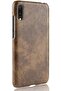 Case for Huawei Enjoy 9 / Y7 Pro (2019) Classic PU Leather Coated Litchi Texture Mobile CoverBrown - 3
