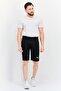 Men Sportswear Fit Drawstring Outdoor Shorts, Black - 4