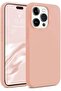 iPhone 15 Pro Case Cover | Liquid Silicone Series | Light Pink - 2