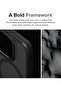 iPhone 15 Pro Case Cover | Fusion Bold Magnetic Series | Matte Black - 5