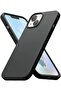 iPhone 14 Case Cover| Silicone Series| Black - 2