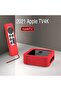 Apple TV 2021 Silicone Remote Sleeves 2nd Generation + TV Box Case Skin | Red - 3