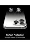 iPhone 15 Plus / 15 | Camera Lens Frame Glass | Black - 7