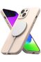 iPhone 15 Plus Case Cover| Silicone Magnetic Series| Pink Sand - 2