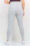 Women Sportswear Fit 7/8 High Waist Training Leggings, Grey - 3