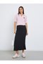 Women Pink Contrast Tipping Polo T-Shirt - 2