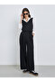 Women Black High Rise Trousers