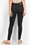 Women Regular Fit Plain Stretchable Skinny Jeans, Black - 3