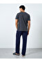 Men Striped Printed T-Shirt and Open Hem Pyjama Set - 4