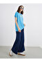 Graphic Print Round Neck Oversized T-Shirt - 2