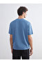 Lcw Vision Blue Crew Neck Men's T-Shirt - 4