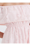 Burn Out Lave Off Shoulder Tiered Midi Dress - 4