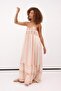 Helen Patterned Linen Dress 2745-8 - 5