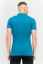 Men Sportswear Fit Short Sleeve Outdoor Polo, Teal Green - 4