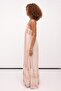 Helen Patterned Linen Dress 2745-8 - 7