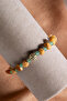 Certified Amber-Aventurine Natural Stone Bracelet - 5
