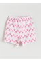 Floral Girl's Shorts with Elastic Waist - 2