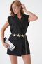 Women's Starfish Design Chain Gold Belt - 4