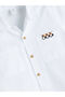 Nevavm Short-Sleeved Printed Boy's Shirt with Difference - 6