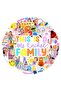 50Pcs New Ms Rachel Early Education Sticker Children's Enlightenment Learning Decals PVC Waterpro... - 3