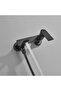 Bath Tap with Hand Shower Wall Mounted Bath Tap Black Tap for Bathroom 90° Rotating Sp - 5