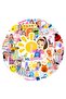 50Pcs New Ms Rachel Early Education Sticker Children's Enlightenment Learning Decals PVC Waterpro... - 5