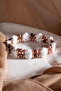Certified Howlite-Rhodonite-Hematite Natural Stone Bracelet - 2