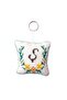 - Sibel 2453 9724 Handmade Letter S Cross Stitch Keychain - 2