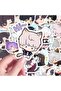 52Pcs Anime Love and Deepspace Cat Tail Series Characters Stickers Waterproof Sticker DIY Laptop...