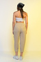 Thin Summer Casual Loose Cotton Women's High Waist Slouchy Fit Basic Elastic Waist Ankle Length Pants - 2