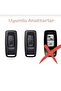 Honda Pcx 2021 and 2025+ Model Compatible Carbon Key Case Cover Does Not Fit Forza See 2Nd Picture - 2
