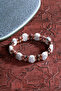 Rodonite & Howlite & Hematite Natural Stone Bracelet - 3