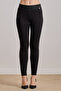 Sports Black Knitted Leggings - 5