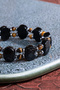 Tourmaline & Tiger Eye & Hematite Natural Stone Bracelet - 4