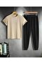 Unisex Women / Men Thsort Tracksuit 2-Piece Set Scorpio Printed - 2