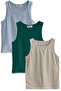 Boys, Cotton Slip & Undershirt, Bottom-Top, 3 Pairs Set, Elastic Comfortable Waist, Active Comfort - 2