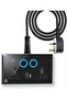 USB-C & USB-A Dual Universal Socket Extension with Neon Indicator - 5V 2.1A Power and Long Co