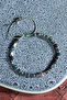 Bloodstone & Hematite & Zircon Apparatus Natural Stone Macrame Bracelet - 3