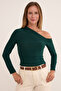 Basic One Shoulder Blouse - 2