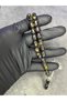 Mosaic High-End Crimping Amber Prayer Beads - 3