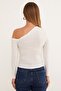 Basic One Shoulder Blouse - 4