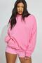 Pink Hooded Women's Sweatshirt Sh264 - 4