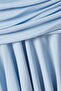 Asymmetrical Dress - Light Blue - 100% Viscose - Jersey Fabric - Modern Design - 4