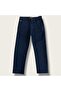 School Trousers Men's Navy Blue Stretch Fabric Adjustable Elastic Waist