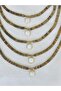 Moonstone Natural Stone Hematite Natural Stone Pendant - 3