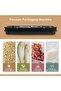 Automatic Food Vacuum Sealer 2023 with 20 Air Lock Bags for Food Preservation and Storage, Easy to C - 5