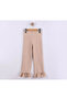 Extra Flexible Twill Luxury Leggings for Girls with Ruffles